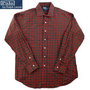 Polo Ralph Lauren Vintage Regent Shirt Christmas Tartan Classic Fit XL NWOT